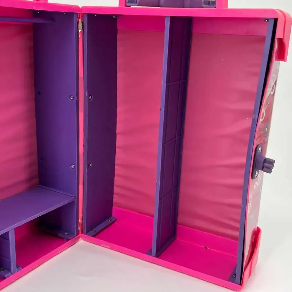 Mattel Pink & Purple Vintage Barbie Deluxe Doll Trunk | Kids OS